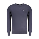 Accademia Militare Blue Cotton Men Sweater